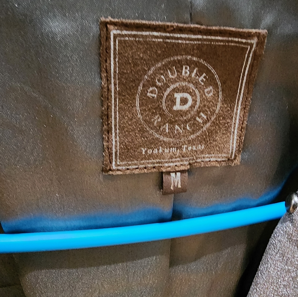 Double D Ranch Metallic Studded Leather Jacket - Picture 3 of 10